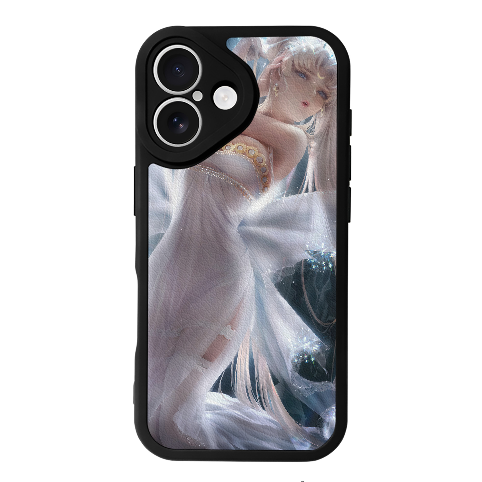 （画像用） 美少女戦士セーラームーン Sailor Moon 【iPhone 16シリーズ対応】シリコンスマホケース（レザー調） 材質：シリコン
